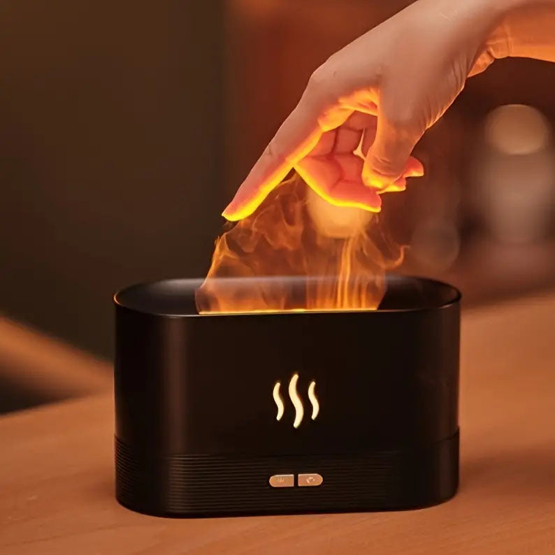 Flame Ultrasonic Aroma Air Humidifier